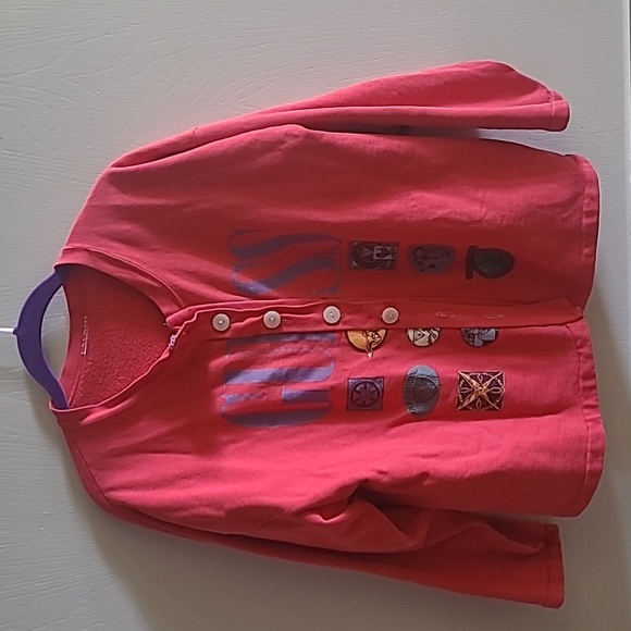 Upcycled Vintage Guess Sweatshirt/Cardigan, Sz M? - Picture 1 of 6